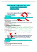 2023&sol;2024 ATI MED-SURG TEST BANK QUESTIONS&comma;ANSWERS AND EXPLANATION