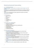 Samenvatting InBusiness Commercieel niveau 3&4 Leerwerkboek -  Marketing examen samenvatting