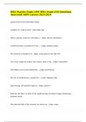 RMA Practice Exam&sol;AMT RMA Exam &lpar;250 Questions Answered 100&percnt; Correct 2023-2024