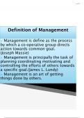 Management: Functions and Evolution | BBA | Management | Organizational Behaviour | BMG401