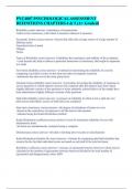 PYC4807 PSYCHOLOGICAL ASSESSMENT DEFINITIONS CHAPTERS 4 & 5 &lpar;A&plus; Graded&rpar;