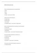 DMSO 1110 Final exam review&period;2023 questions and 100&percnt; correct answers