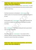 TCOLE Basic Jailer Course Exam Questions and Answers &lpar;250Qs&rpar; 2023&sol;2024 GRADED A&plus;