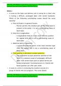 OB-GYN 1500 Midterm Questions And Answers 100&percnt;Correct&sol;Verified Assured Success Latest Update 2023 RATED A&plus;