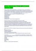 BTEC 3320 Exam 1 With 100&percnt; Correct Answers 2023