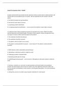 Sample Test Questions ANCC - PMHNP 1oo&percnt; correct answers