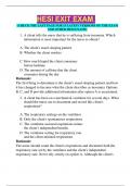 HESI EXIT EXAM