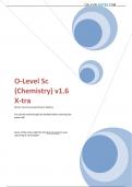 O-Level Chemistry Notes (Summary Version) Short Notes For Revision + Diagram