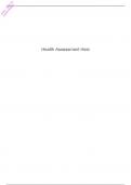 HEALTH AND PHYSICAL ASSESSMENT HESI REVIEW 2021 (QUESTIONS WITH IMPORTANT POINTS)