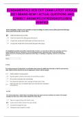 FUNDAMENTALS HESI EXIT EXAM LATEST VERSION 2023 BRAND NEW&excl;&excl; ACTUAL QUESTIONS AND CORRECT ANSWERS&vert;&lpar;SCREENSHOTS&rpar;100&percnt;  VERIFIED