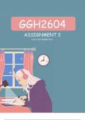 GGH2604 Assignment 2 Semester 2 2023