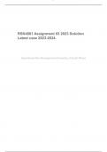 RSK4801 Assignment 03 2023 Solution Latest case 2023-2024&period;