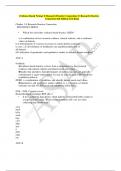 Evidence-Based Nrsing&colon; E Research Dractice Connection&colon; E Research Dractice Connection 4th Edition Test Bank