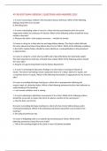ATI RN EXIT EXAM VERSION 1 QUESTIONS AND ANSWERS 2023