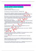  PT Jurisprudence Exam for California- &Tab;  study guide Latest Updated &Tab; 