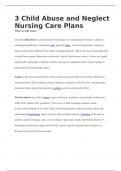 3 Child Abuse and Neglect Nursing Care Plans.docx