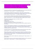 PEDIATRICS HESI EXIT EXAM TESTBANK 650 QUESTIONS WITH CORRECT ANSWERS VERIFIED ANSWERS 2023-2024 &vert; A GRADE