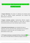 WGU D152 OA Study questions and answers&rcub; &lpar;2022&sol;2023&rpar; &lpar;verified answers&rpar;
