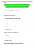 MICROBIOLOGY MODULE 1 EXAM LATEST QUESTIONS AND ANSWERS &lpar;2023&sol;2024&rpar; &lpar;VERIFIED ANSWERS&rpar;