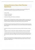 Comprehensive Gero Hesi   &vert; 106 Questions with 100 &percnt; correct Answers &vert; verified 40 pages