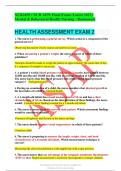 NUR2459 &sol; NUR 2459&colon; Final Exam &lpar;Latest 2023&rpar; Mental & Behavioral Health Nursing - Rasmussen