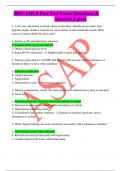 2023 AMLS Post Test Exam Questions & Answers&comma;Latest
