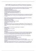 EXIT HESI Comprehensive B Evolve Practice Questions and Answers 2023&sol;2024
