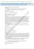 Test Bank for Davis Advantage Basic Nursing&colon; Thinking&comma; Doing&comma; and Caring 3rd Edition By Leslie S&period; Treas&semi; Karen L&period; Barnett&semi; Mable H&period; Smith 9781719642071 Chapter 1-41 Complete Guide &period;