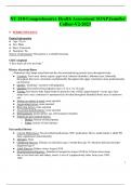 NU 518-Comprehensive Health Assessment SOAP Jennifer Collier-V2-2023