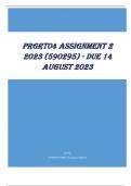 PRGRT04 Assignment 2 2023 &lpar;590295&rpar; - DUE 14 August 2023
