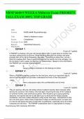 NRNP 6640-9 WEEK 6 Midterm Exam PRIORITY FALL EXAM 100&percnt; TOP GRADE