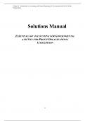 Solutions for Essentials of Accounting for Governmental and Not-for-Profit Organizations&comma; 15th Edition Copley