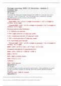 Portage Learning&comma; BIOD 121 Nutrition &ndash; Module 2 Problem Set