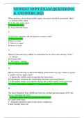 NEWEST NFPT EXAM QUESTIONS & ANSWERS 2023