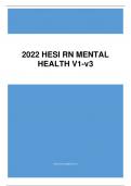 2022 HESI RN MENTAL HEALTH V1-v3.