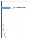 ATI Capstone Med Surg Final Assessment.