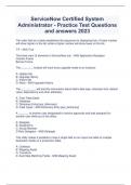 ServiceNow Certified System Administrator - Practice Test Questions and answers 2023 
