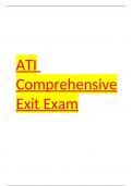 ATI Comprehensive Exit Exam 