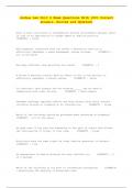 Joshua Law Unit 6 Exam Questions With 100&percnt; Correct Answers&period;&lpar;Solved and Updated&rpar;