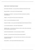 DAANCE- Module 3- Anesthetic Drugs & Techniques questions and complete answers