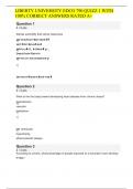 LIBERTY UNIVERSITY EDCO 790 QUIZZ 1 WITH 100&percnt; CORRECT ANSWERS RATED A&plus;