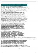 Lifeguard Test&colon; Red Cross 2022&sol;2023 100&percnt; CORRECT NEWEST