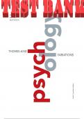 Psychology Themes and Variations 6th Edition. Doug McCann, Wayne Weiten & Deborah Matheson TB