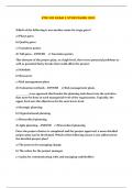 ETM 320 EXAM 2 STUDYGUIDE 2023