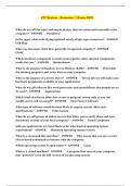 PIT Review - Semester 1 Exam 2023