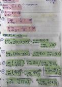 Mini notes for calculus 