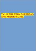 TM111 TMA EXAM QUESTIONS AND ANSWERS 2023.