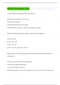 Bundle for NCLE Exams Compilation &vert; Verified &vert; Guaranteed Success