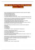 LMRT STATE  PACKAGED EXAMS WITH COMPLETE SOLUTION
