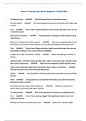 Driver Training Final Exam Segment 1 2023-2024